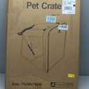 Portable Dog Crate for Car Travel, 29.5"L×22"W×29.5"H Collapsible Dog Crate