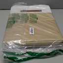 Large Toy Storage Box with Lid Upgraded Toy Storage Chest Organizer with Divider Foldable Toy Bin for Kids Boys Girls Playroom Nursery Bedroom (25"x13"x16") (Beige and White)