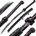 Katana Sword Samurai Real Metal Samurai Samurai Real Yuan Quantang Samurai Samurai Hand-Polished Sharp and Domineering Tiger Head Handle