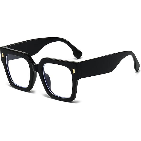 Madison Avenue Women Blue Light Glasses,Oversize Blue Light Blocker for Women, Anti Eyestrain & UV Protection Computer Eyeglasses Hanna (Tortoiseshell)