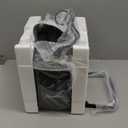 AGLUCKY Ice Makers Countertop with Handle,26.5Lbs/24H,9 Cubes in 6 Mins,2 Sizes of Bullet Ice,Portable Machine with Self-Cleaning,Perfect for Home Kitchen(Black)