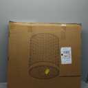 Large Laundry Hamper Laundry Basket Round 34.3 Gal (130 L) Handwoven Wicker Laundry Baskets Rattan Laundry Basket with Laundry Bag Handles 2 Mesh Bags for Living Room Bedroom Natural