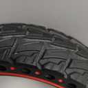 BANGTING 2PCS Upgrade 50/75-6.1 Electric Scooter Solid Tires, 8.5x2.0 Tires Tubeless for Gotrax GXL V2/XR/APEX, 8 1/2 x2 Tire Replacement for Hiboy S2, Xiaomi 3 Lite/3/Pro 2/1s/M365 (Red (No tools))