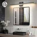 Epinl Black LED Vanity Light for Bathroom, 5CCT 32 inch Dimmable Bathroom Light Fixture Over Mirror, Modern Vanity Lighting Bar, Bath Wall Light for Bathroom Bedroom, ETL Certificated