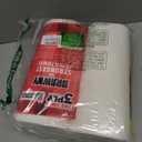 Brawny Tear-A-Square 3-Ply Paper Towels, 2 Double Rolls = 4 Regular Rolls, Strong, Absorbent, and Durable with 3 Sheet Sizes (Quarter, Half, Full)