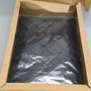 Jekiyo 16-Liter Folding Crates Storage, Collapsible Container Plastic, Set of 1 (black)