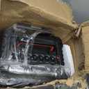 JYX Karaoke Machine with 2 Wireless Mics, 10" Woofer 500W Peak Power Big Portable Bluetooth Speaker with Bass/Treble Adjustment, PA System with Remote Control, LED Lights, Rolling Wheels and Trolley