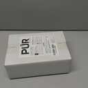 PUR PLUS Vertical Faucet Mount Water Filtration System, Lead-Reducing Filter, Great-Tasting Water, Easy Install, Lasts 100 Gallons, Compatible with Sinks with External Aerators, Chrome