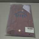 IFFEI Women's Rain Jacket Lightweight Waterproof Rain Coat Outdoor Hooded Windbreaker with Pockets (Red, L)