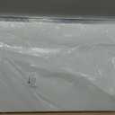 LOAAO 24X36 Inch Brushed Nickel Bathroom Mirror, Rounded Rectangle Silver Metal Frame Mirror, Brushed Nickel, Anti-Rust, Hangs Horizontally or Vertically