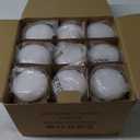 Tuyai (Set of 36) Floating Candles, 3 inch White Dripless Wax Burning Candles, for Weddings, Party, Special Occasions and Home Decorations