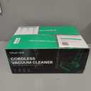 Cordless Vacuum Cleaner for Home, Upgraded 60Kpa Powerful Suction Pet Hair Vacuum with 70min Runtime, Green LED Light for Hardwood Floors & Carpet, Self-Standing Rechargeable Stick Vacuum, Grey Pink