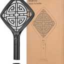 Mafiti Bug Zapper 3000V Mini Electric Fly Swatter with LED Light,Bug Zapper Indoor with Safety Grid for Home,Kitchen&Outdoor Camping-AA Battery Powered (not incl.)