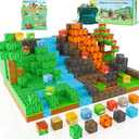 Magnetic Blocks - 120PCS Toy Build Set, Magnetic Building Blocks STEM Sensory Toys, Creative Kids Gift for 3+ Year Old Boys Girls (Dinosaur)