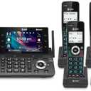 AT&T 5-Handset DECT 6.0 Cordless Home and Business Phone with Answering Machine, 5" Color Display, One-Touch Shortcut, Conference, Intercom, Smart Call Blocker, Bluetooth Connect to Cell: DLP73590