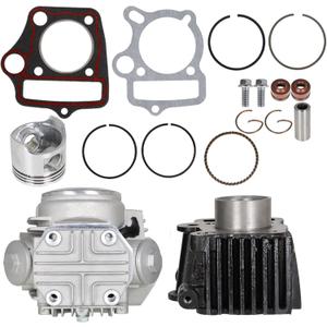 marddpair 39mm Cylinder Head Piston Engine Kit Replacement For Honda Z50R XR50 CRF50