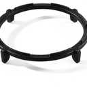 Allstare 7.8 Inches Diameter Cast Iron Wok Ring Replacement Parts for LG Gas Stove Range Round Bottom Wok Pans MDX64192501 Wok Stand LG Cooktop Grate Wok Holder Wok Support Rings Rack 1 Pack