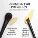 Perfection Eye Tightening Cream with Precision Brush 2PCS Instant Firming & Lifting Eye Cream for Wrinkles, Puffiness & Fine Lines Cooling Applicator for Smooth, Youthful Eyes
