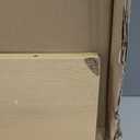 VASAGLE Bakers Rack with Power Outlet, 35.4 Inches Microwave Stand, Coffee Bar, 4 AC Outlets, with Adjustable Shelves, 8 S-Hooks, Basket, Spice Racks, Golden Oak and Cloud White UKKS031Y09