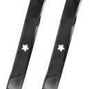 134149 Mower Blades for 42 Inch Deck, Compatible with Hu sqvarna Pou LAN Craftsman, Mulching Blades 532139775 Fit for Hu sqvarna YTH18542 LTH1742A, Replace 139775 138498 532138971 422719 (2 Pack)