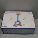 HYES Toddler Basketball Hoop, 3in1 Sports Activity Center with Soccer Goal, Golf Game, 5 Height Adjustable Kids Basketball Hoop, Indoor Outdoor Playset Toys Gifts for Boys Girls 35, Blue