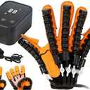 GENDOING Rehabilitation Robot Gloves, Hand Stroke Recovery Equipment Dysfunction Patient Training Device Stroke Hemiplegia (Left Hand-M)