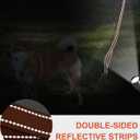 3 x Joytale Tangle-Free Slip Leads for Dogs, 6 FT Slip Leash with Padded Double Handle, Reflective Nylon Training Leash for Small Medium Dogs 15-40 Lbs, Orange