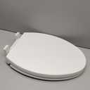 Elongated Toilet Seat 18.5" - Soft Close, Durable PP Toilet Seat, Easy Installation & Removal, Fits Most Toilet Bowls