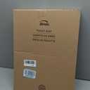 Bemis 7300SLEC Slow Close Toilet Seat, Easy Clean Hinges and Durable Plastic Seat, Made in USA, Elongated, White
