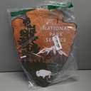 National Park Service Sign Arrow Head Antique Park Sign Wood Carved Sign Courtyard Garden Home Wall Mounted Decor for Indoor and Outdoor