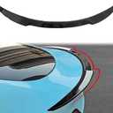 Trunk Spoiler Wing for 2017-2023 Tesla Model 3 Rear Trunk Lid Wing Spoiler (Gloss Black, Model 3 2017-2023)