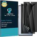 LWYHL 2 Pack Note 10 Plus Privacy Screen Protector, Anti-Spy Black Flexible TPU Film for Samsung Galaxy Note 10+ [Support Fingerprint ID] Full Adhesive Easy Install Accessories Case Friendly