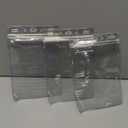 EcoEarth Passport & Identification Card Holders with Soft Edge (Clear, 4x6 Inch, 250 Pack), Extra Large Vertical ID Holder, Zipperless Plastic Name Badge Holders
