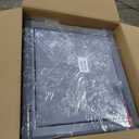 KISLOT Upholstered Dining Chairs Set of 2, Washable Cover Modren Deskchair with 4 Casters & Hidden Storage for Dining Room, Living Room, Home Office, Sand, 2 Box