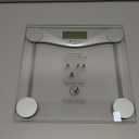 Etekcity Digital Body Weight Bathroom Scale, Large Blue LCD Backlight Display, High Precision Measurements,6mm Tempered Glass, 400 Pounds (Blinding Silver)