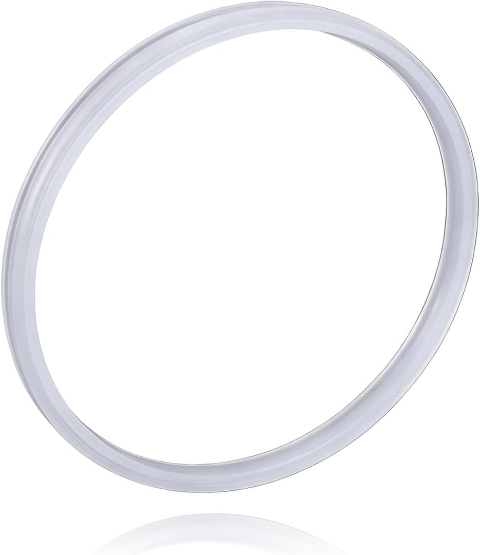 Rubber Sausage Stuffer Gasket Plunger Seal Compatible with Lem Hakka Vevor 20-30 Lb Sausage Stuffers Fits 8 1/2" ID Cylinder Gasket, Replacement for Seal Ring Sausage Stuffer Parts