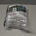 Fruit of the Loom mens Dual Defense Crew Socks (12 Pack) (White)