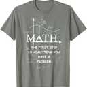 Math The First Step is Admitting You Have A Problem Men T-Shirt XL