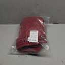 NICETOWN Holiday Christmas Decor Thermal Insulated Solid Grommet Blackout Curtains/Drapes for Living Room (1 Pair, 42 by 63 inches, Burgundy Red)