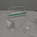 Clear Acrylic Window Bird Feeder for Outside with 4 Strong Suction Cups and Detachable Seed Tray, Highly Transparent Outdoor Viewing Birdfeeder, Wild Bird House Box