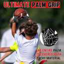 Youth Football Gloves Kid Receiver Gloves Boys Girls Unmatched Grip Great Gift (Black and White)