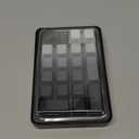 EWEADN NK20 Wireless Retro Mechanical Numpad with Knob, Bluetooth/2.4GHz/USB-C Connect with RGB Backlight Hot Swappable Number Pad, 20-Key Rechargeable External Num Pad for Win, Mac, Black Gray