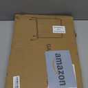 JIUYOTREE Metal Clothing Rack with Wheels, 43.3 Inches Rolling Clothes Garment Coat Rack with Bottom Shelf, Clothing Rack for Hanging Clothes, Coats, Skirts, Shirts, Sweaters, White