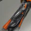 Kiweoci Cordless Electric Fuel Transfer Pump, 3GPM Portable Fluid Transfer Siphon Pump with Oil Pipeline, Battery Gas Pumps with Adjustable Flow Control Nozzle (Orange)