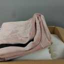 EHEYCIGA Orthopedic XL Dog Beds for Extra Large Dogs with Removable Washable Cover, Pink, 44x32