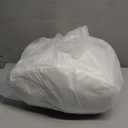 H.VERSAILTEX White Sheer Linen Curtains for Living Room 84 inches Long Bedroom Curtains 2 Panel Sets Grommet Semi Sheer Elegant Soft Light Filter Window Treatments Curtain, White