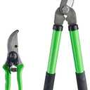 Pro Pruning Shears - Heavy Duty Garden Shears with SK-5 Steel Blades, Ergonomic Non-Slip Handle Tree Branch Cutter & Flower Arranging Tool