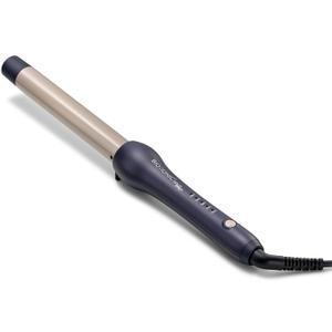 Bio Ionic GoldPro 1" Curling Wand, Blue, Moisture Heat Technology & 24K Gold MX, Ceramic Long Barrel with Adjustable Heat, Versatile Hair Curler for Long-Lasting Curls
