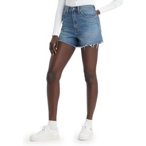 Levi's Women's High Waisted Mom Shorts (25, (New) Call It a Good Day)
