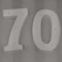 70th Birthday Decorations for Women Men,Happy 70 Birthday Decorations for Centerpieces Table,70 Light Up Numbers Sign Led for Party Backdrop Wall Decor for 70s Party Decoration